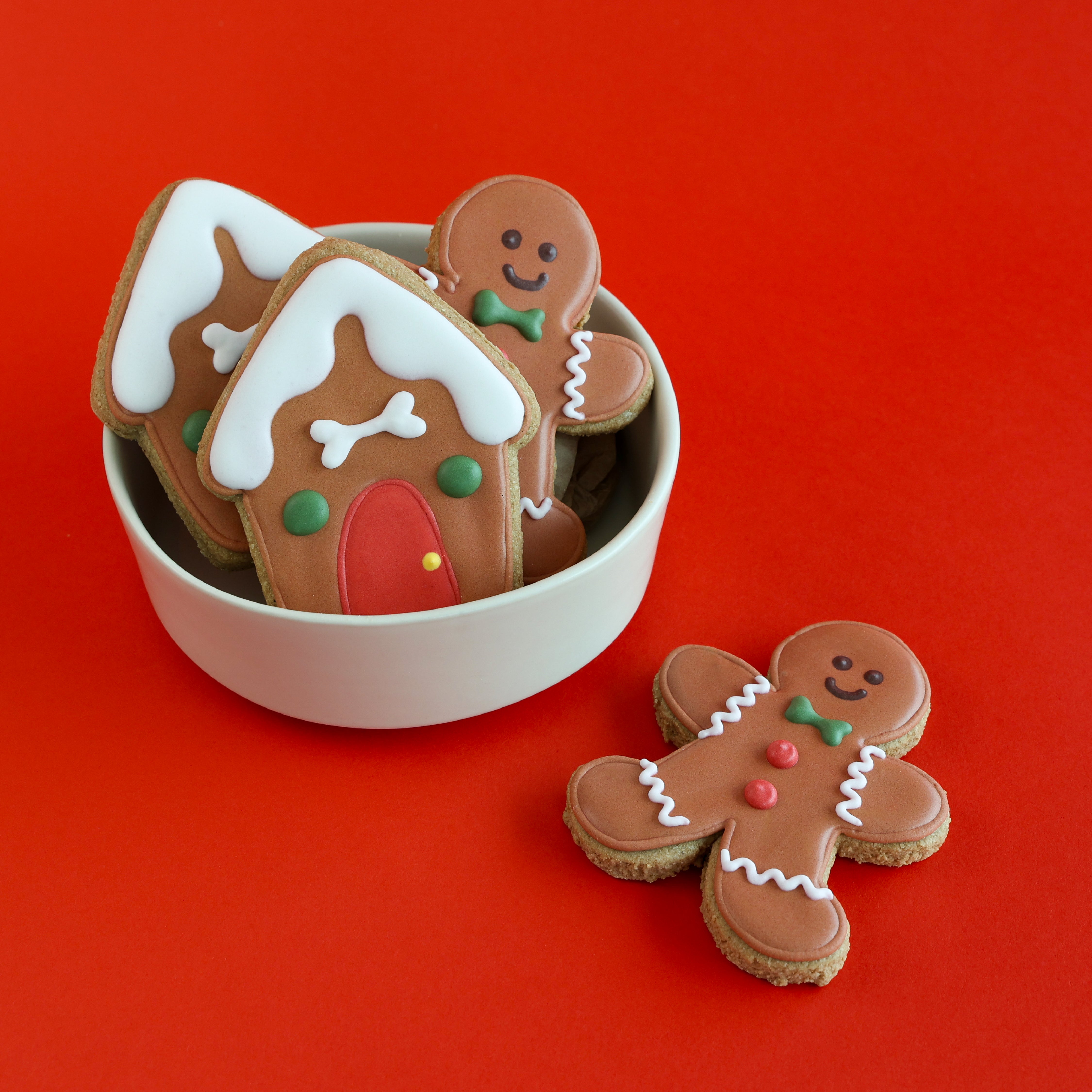 Gingerbread Dog Treats 20pcs Pre-Order