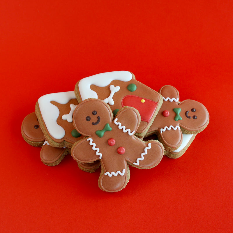 Gingerbread Dog Treats 20pcs Pre-Order